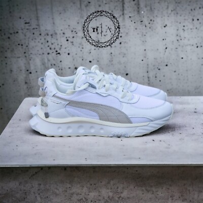 PUMA WILD RIDER LUXE 382797-01 MEN SNEAKERS WHITE US12 UK11 46 30cm