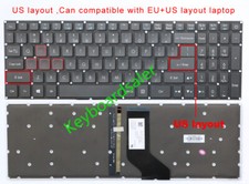 New for Acer Predator Helios 300 G3-571 G3-572 G3-572-72YF US Keyboard Backlit