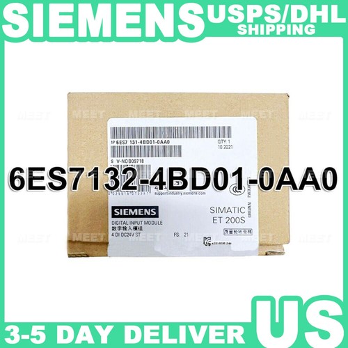 New Siemens 5 ELECTRON MODULES FOR ET200S 6ES7132-4BD01-0AA0 6ES7 132-4BD01-0AA0