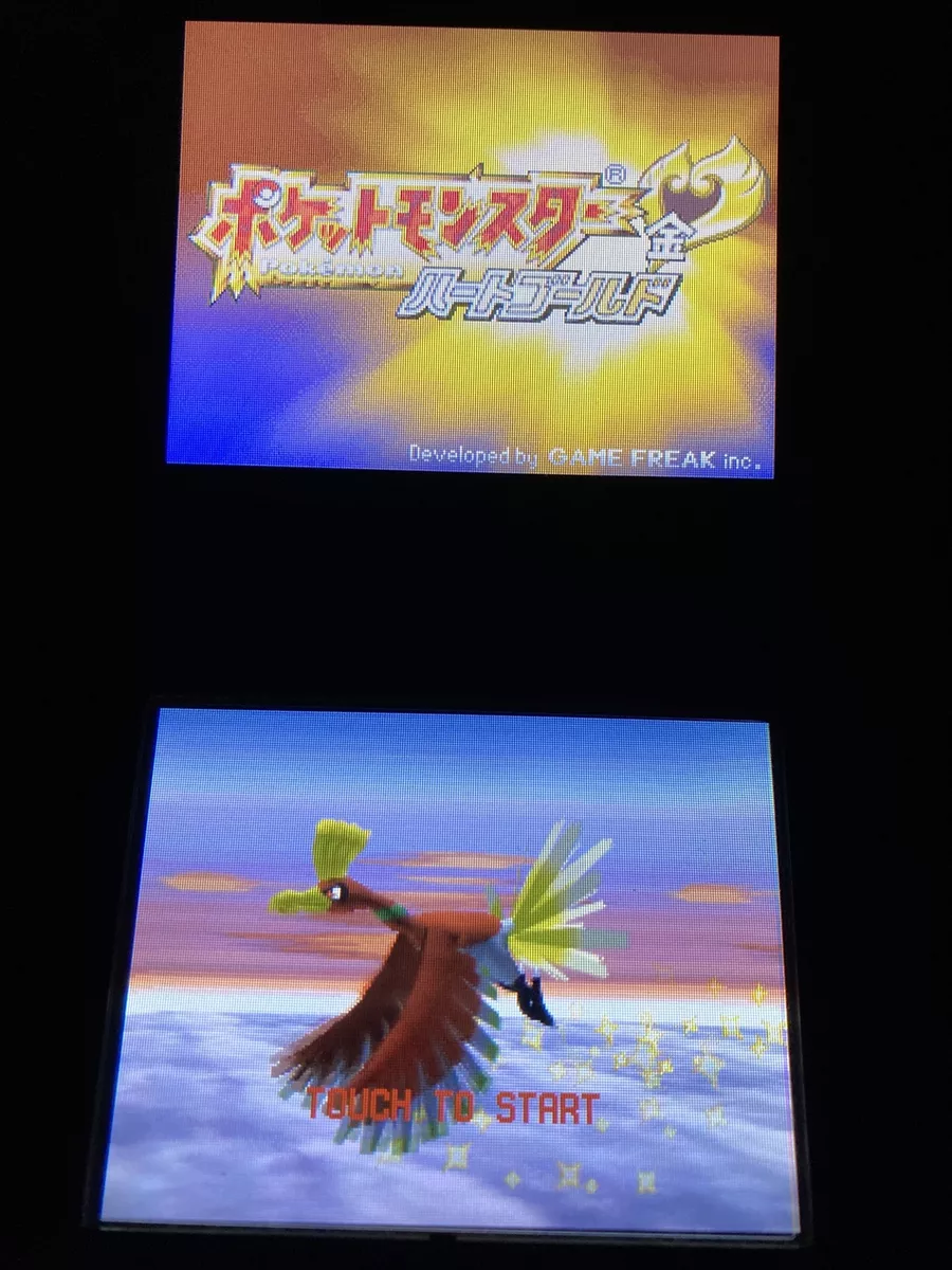 Authentic Pokemon Heart Gold Japan Nintendo DS Japanese Games Pocket  Monster