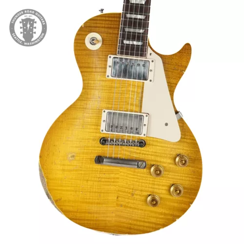 2021 Gibson Murphy Lab 1959 Les Paul Standard RI Ultra Heavy Aged Lemon Burst