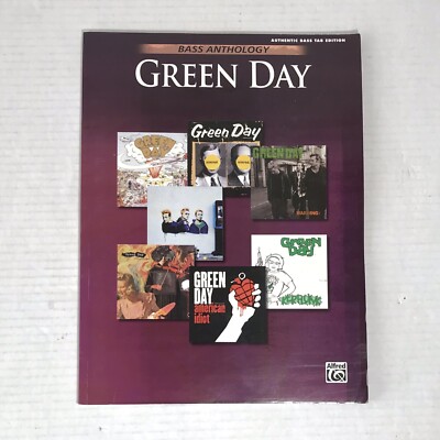 Bass Anthology: Green Day Songbook Authentic Bass Tab Edition