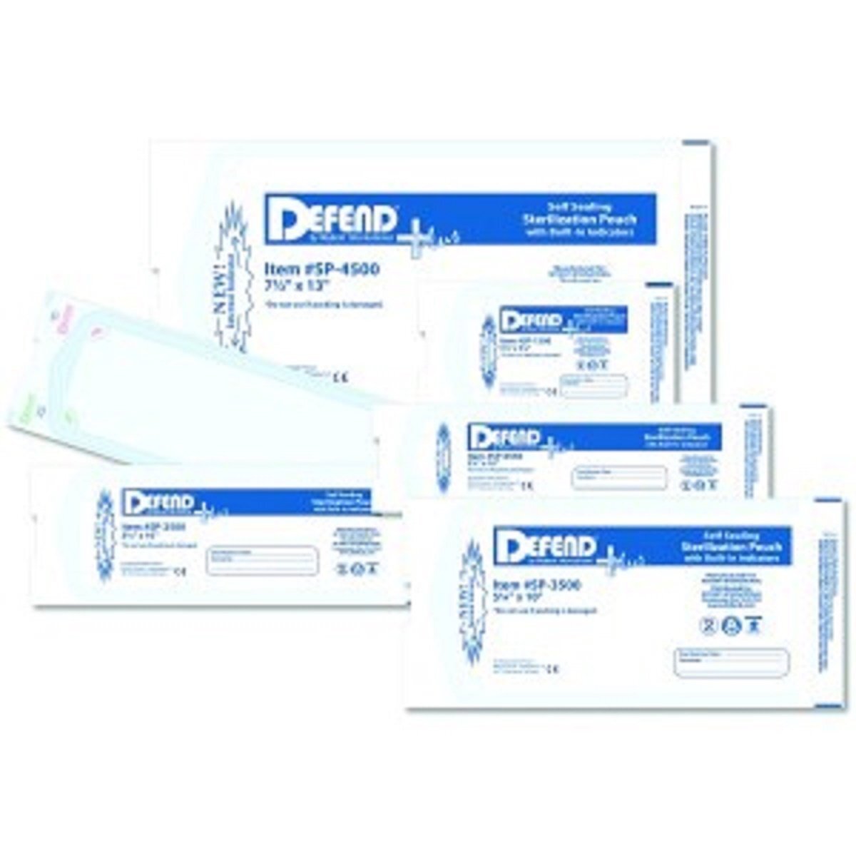 Mydent SP0150 Defend Plus Sterilization Self Sealing Pouch 2.25" X 4