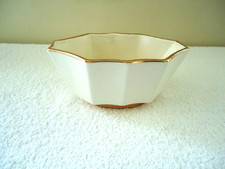 Vintage # 447 Made In USA 23 K.Gold 10 Sided (Decagon ) Planter " GREAT ITEM "