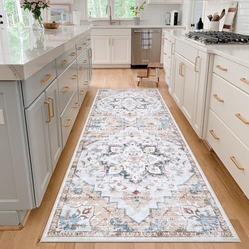 2x6 Rug Runner Rugs Washable Boho Vintage Kitchen Hallway Rug 2' x 6