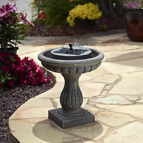 Aquanura Solar Birdbath Insert Fountain Kit 840594010012 eBay