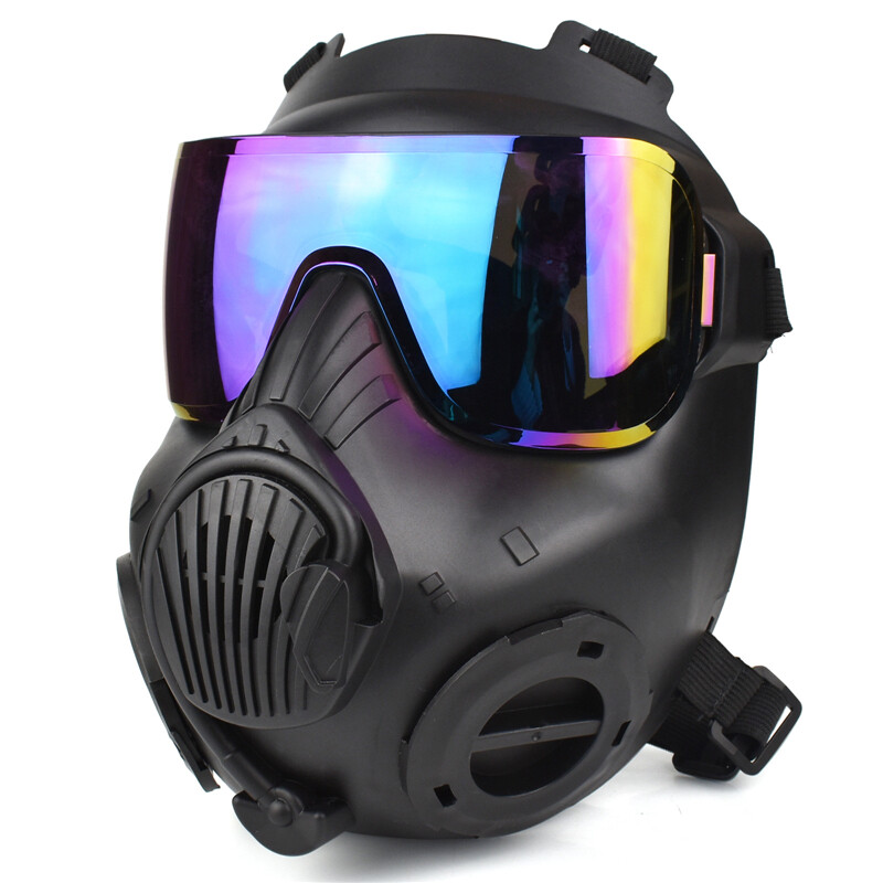US M50 Tactical Gas Mask Outdoors CS Wargame Full Mask Cycling Mask ...