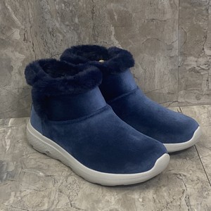 Soft Velvet Chugga Boots Navy 144435W 