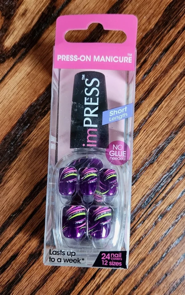 NEW *3* Nail Art Kits KISS Nail Artist Metallic & Nail Dress imPress Nail Covers - Изображение 4 из 4