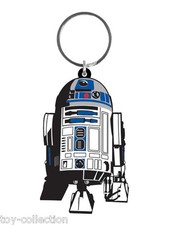 R2-D2 Droid - Star Wars - Gummi Schlüsselanhänger / rubber keychain