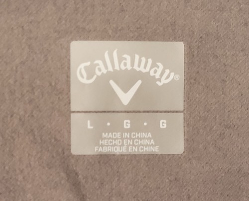 NWT Callaway UPF 50 1/4 Zip Cold Weather Golf Pullover Sweater Men's XL - Picture 10 of 10