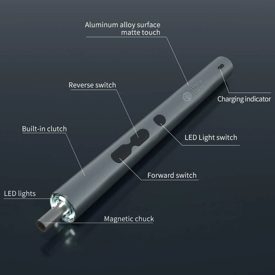 SM Mini Electric Screwdriver 28 in 1 Repair Tool Kit for iPhone/Laptop/Watch/PS5 - Image 2 of 4