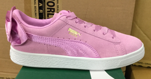 puma suede bow kids