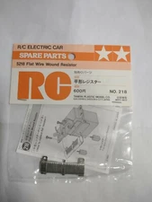 Vintage Tamiya RC Car Parts 5218 Flat Wire Wound Resistor #218