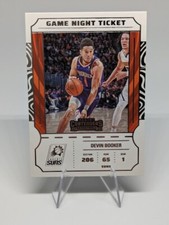 Devin Booker 2022-23 Panini Contenders Game Night Ticket #13 Suns