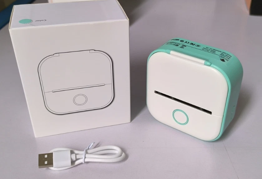 Bluetooth Mini Thermal Label Printer for Home Stickers & Photos