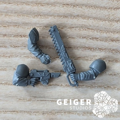 Warhammer 40K Astra Militarum Bits | Cadian Command Squad *OLD* | Command Lot