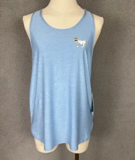 Goat USA Women's Racerback Tank Top Medium Blue New With Tag's.