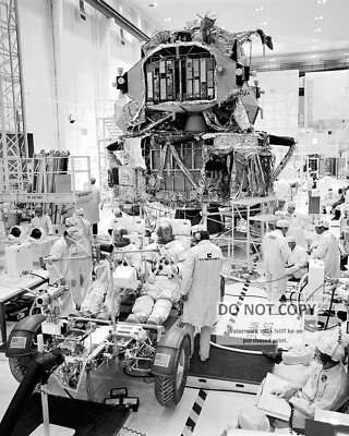 APOLLO 17 ASTRONAUTS CERNAN & SCHMITT SIT IN LUNAR ROVER - 8X10 PHOTO (AA-144)
