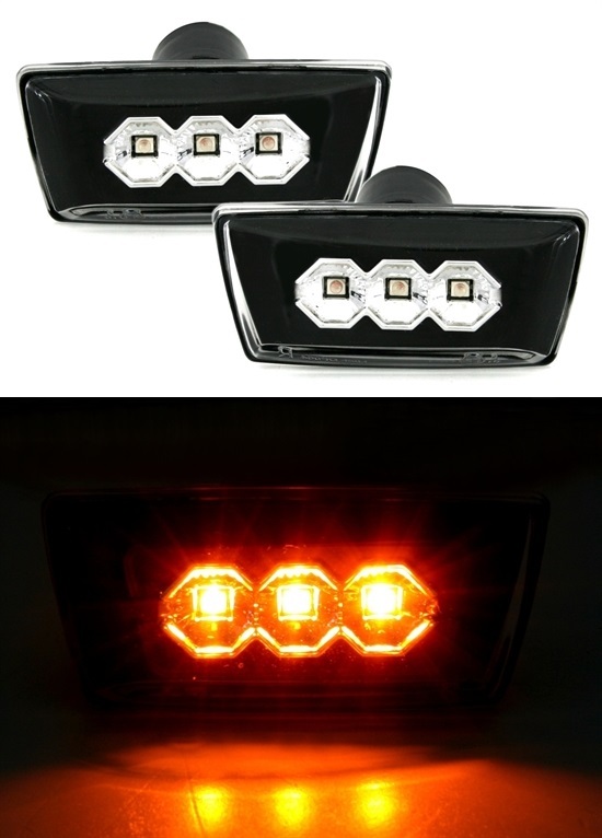 Répétiteurs clignotants LED Opel Insignia fumés anti-erreur ODB
