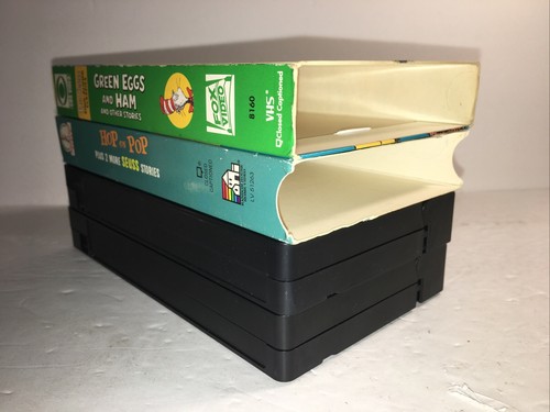 Dr Seuss Green Eggs & Ham & Other Stories Sing Along & Hop On Pop VHS TESTED EXC - Picture 9 of 12