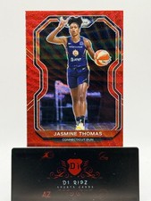 2021 Panini Prizm WNBA - Red Wave Prizm - Jasmine Thomas #27