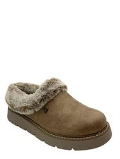 Skechers Women's Bobs Keepsakes Lite Slippers Cozy Blend Taupe