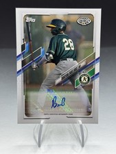 2021 Topps Pro Debut Brayan Buelvas Signatures Auto # PD-59 Oakland A's Auto