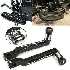 Heel Toe Gear Shift Lever Shifter Pegs For Harley Softail Touring Electra Glide