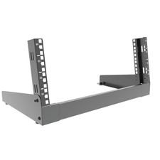 4U Desktop Network Rack 19 inches Small Open Frame Rack 2 Post Free-Standing ...