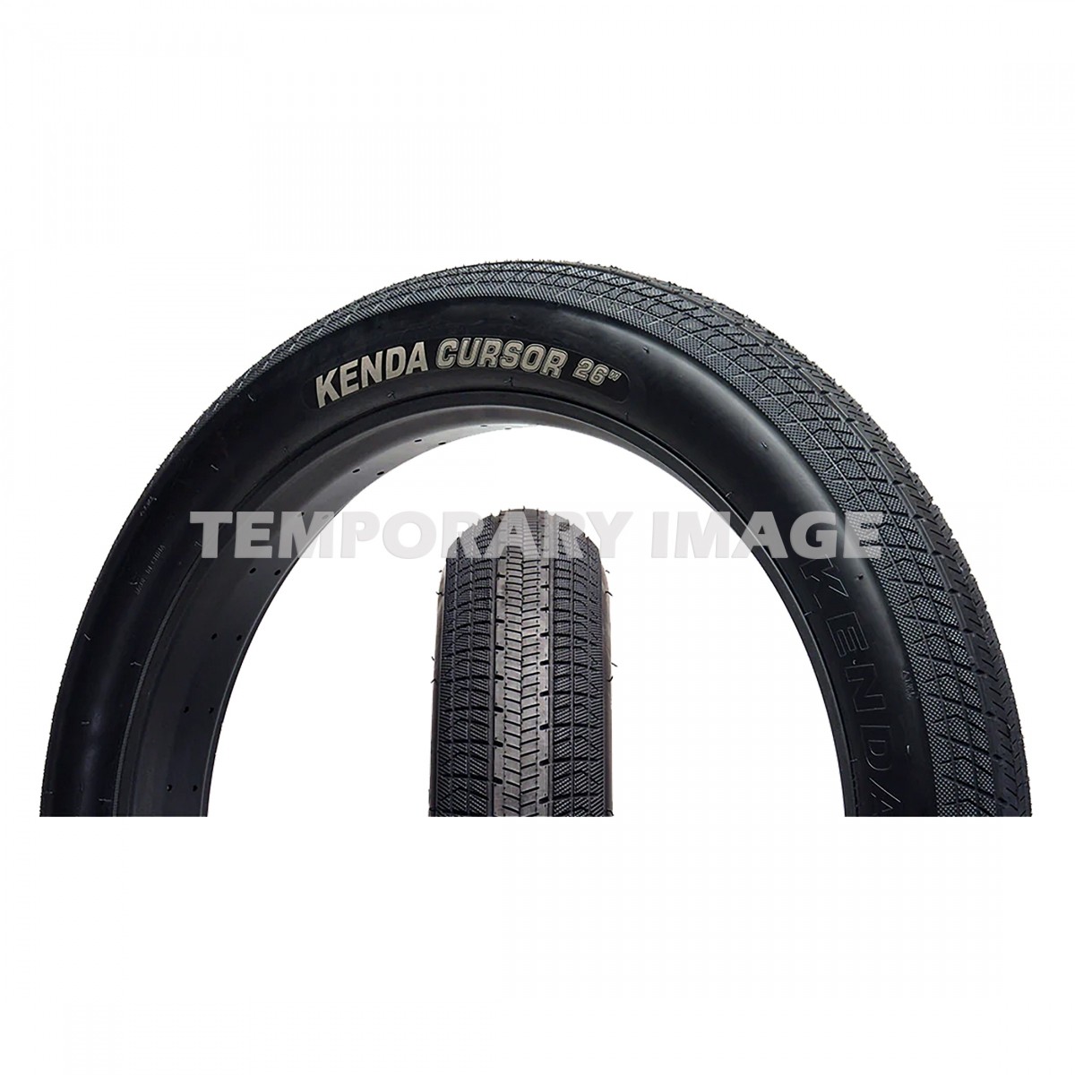 Kenda Cursor 27.5x4.0 Wire TPI City & Path Fat Bike Tire with BMX-Inspired Tread