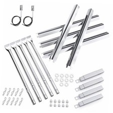 Grill Replacement Parts for Charbroil 15.3" Burner 15.5" Heat Plate 5pack