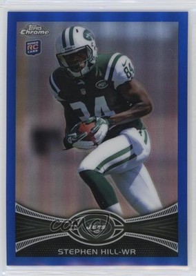 2012 Topps Chrome Blue Refractor 146/199 Stephen Hill #175 Rookie RC 6o3