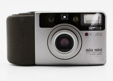 Exc 4 Konica Big Mini BM-310Z 35mm Point Shoot Film Camera Silver from Japan