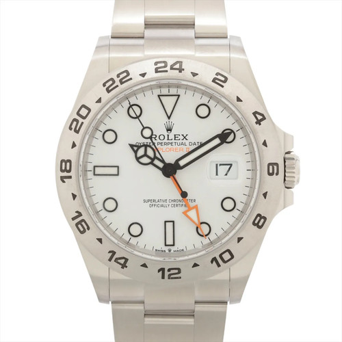 Rolex Explorer II 226570 SS SS AT white dial