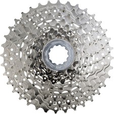 Shimano Alivio CS-HG400 Cassette - 9 Speed 11-28t Nickel Plated Silver