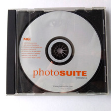 MGI PhotoSuite 4.0 CD Software Windows Vintage Image Editing Program Disc Set PC