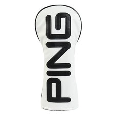 PING Golf Color Code Fairway Wood Headcover White Black Japan NEW