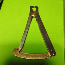 Misuratore decimi a molla vecchio orafo orologiaio strumento