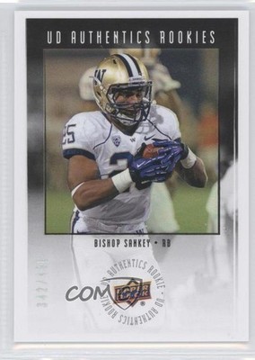 2014 Upper Deck UD Authentics Rookies 342/430 Bishop Sankey #UA-3 RC 1c6