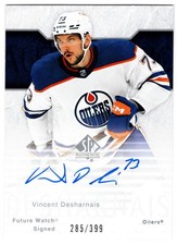 2023-24 SP Authentic Retro Future Watch Auto VINCENT DESHARNAIS RFWA2-10 /399 RC