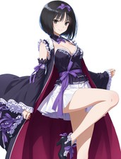 Yukihime Anime Character Vinyl Car Decal Sticker 7" Weatherproof