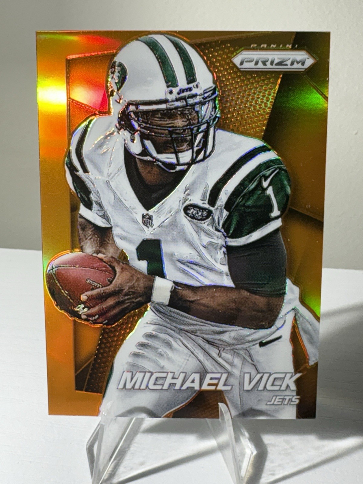 2014 Panini Prizm - Michael Vick #176 Orange Prizm