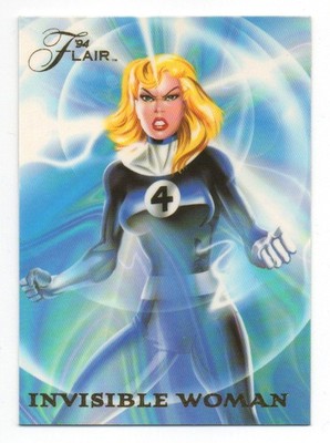 1994 Marvel Flair Annual Power Blast #17 INVISIBLE WOMAN Foil Insert Card NM