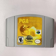 PGA European Tour - Nintendo 64 (N64) Hard to find Ready to ship Mint condition