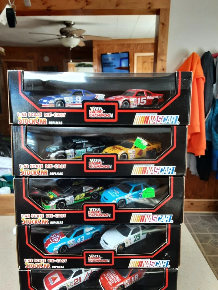 Lot of 6 Boxes Of 2 Cars Each Nascar Diecast 1/43 Racing Champions Stock Car - Image 3 of 4