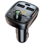 Bluetooth 5.3 Fm Transmitter Car Adapter, Wireless Radio Mp3 Player Stereo Mu.