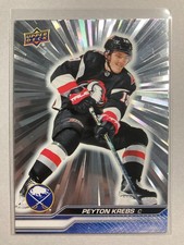2023-24 Upper Deck Outburst Silver #19 Peyton Krebs