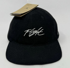 Nike Jordan Flight Fly Unstructured Hat Black HF6241 010 Adult Size M/L mens