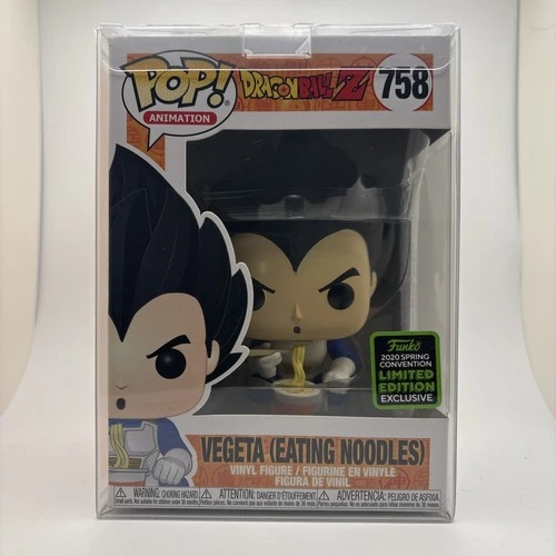 Funko Pop! Vinyl: Dragon Ball - Vegeta Eating Noodles Comic Con (Exclusive) #758